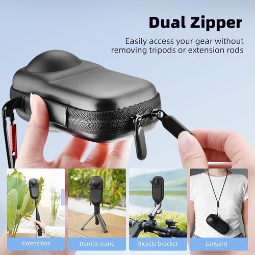 Carrying Case for Insta 360 X4 X5 (for Original Lens Cap), Portable Small Stora - Picture 4 of 18