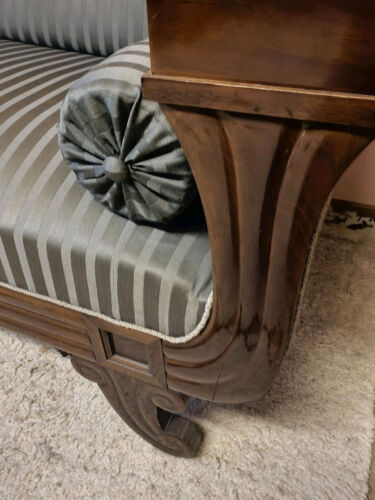Sofa Antiquitäten Polstermöbel Couch Vintage Shabby Chic Möbel Antik frei Haus - Bild 6 von 12