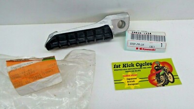 NOS KAWASAKI LEFT FRONT FOOTREST EX250 ZX600C 34028-1334 OEM | eBay