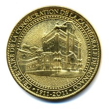 98 MONACO Cathédrale, Centenaire de la Consécration, 2011, Arthus-Bertrand