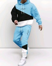 2 Piece Men's Sweatshirt And Long Pants Set