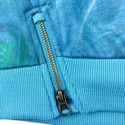 Disney Store Kids Blue Sequin Glitter Pirates of the Caribbean Sweatshirt Sz 4 - Picture 4 of 7