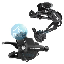 NEW SRAM X4 8-Speed Rear Derailleur Medium Shifter Groupset Group