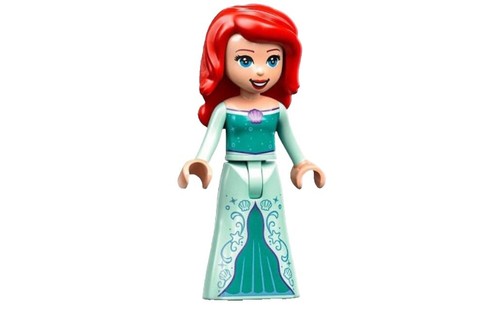 open lace back dress sw0175a LEGO Princess Leia