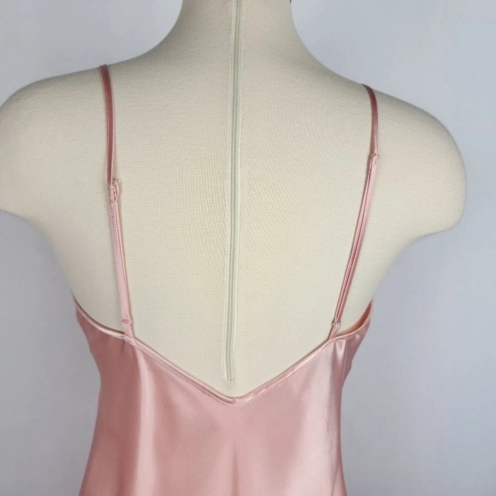 UNDERCOVER Abito slip vintage Victorias Secret camicia piccolo babydoll rosa civettuola anni '90