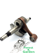 CRANKSHAFT CRANK SHAFT FOR STIHL MS341 MS361 CHAINSAWS 1135 030 0400