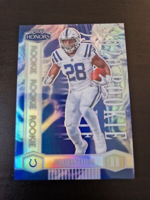 Jonathan Taylor 2020 Panini Honors Football Rookie Card /70 Silver NFL Colts