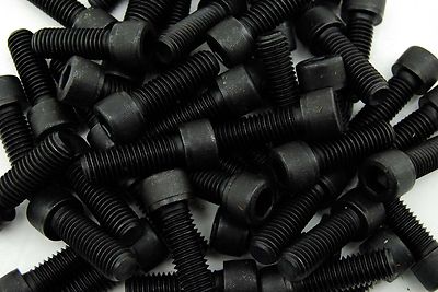 (50) Socket Head 1/2-13 x 1-1/2 Cap Screw SHCS Machine Allen Bolt Black
