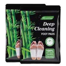 20Pcs Detox Foot Patches Pads Body Toxins Feet Slimming Deep Cleansing Herbal