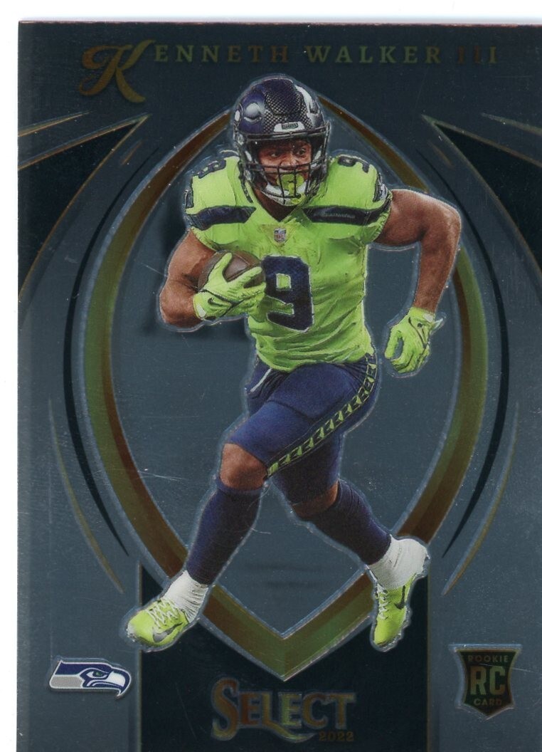 2022 Panini Select Certified Rookies RC #SCR-16 KENNETH WALKER III Seahawks