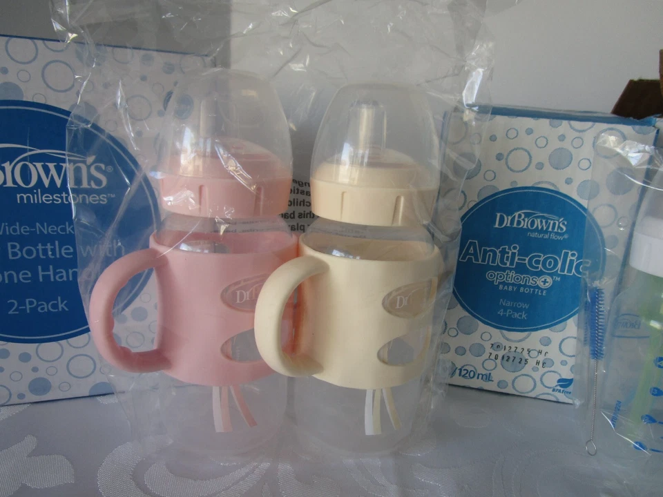 Lote-11 Opções Anticólicas Dr. Brown's Natural Flow + 2 Garrafas SIPPY de Gola Larga - Imagem 3 de 4