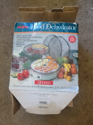 Food Dehydrator Aroma AFD-605 New Dried Fruits And Variety Of Jerky And Snacks
