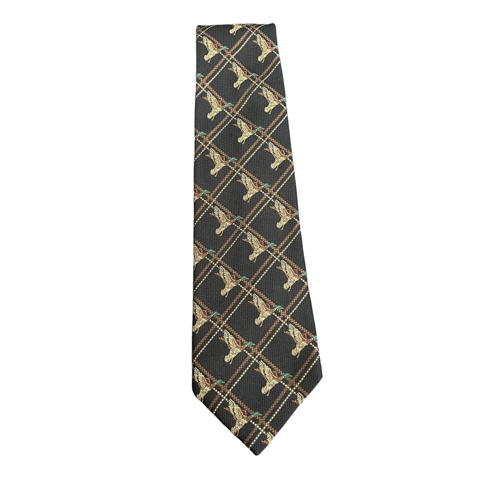 Robert Talbott Duck Pattern Neck Tie - image 1