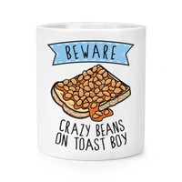 Beware VerrüCkte Beans On Toast Jungen Makeup Pinsel Bleistift Topf Sohn Kinder