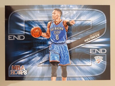 2016-17 Panini NBA Hoops End 2 End Russell Westbrook #12 Thunder BR Basketball