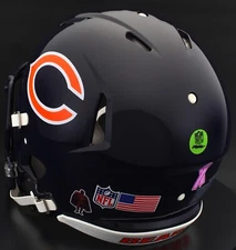 CHICAGO BEARS NFL Riddell Speed Full Size REPLICA Football Helmet