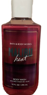  MALIBU HEAT   10 FL OZ Body Wash. BATH & BODY WORKS. SHIPS FREE!!