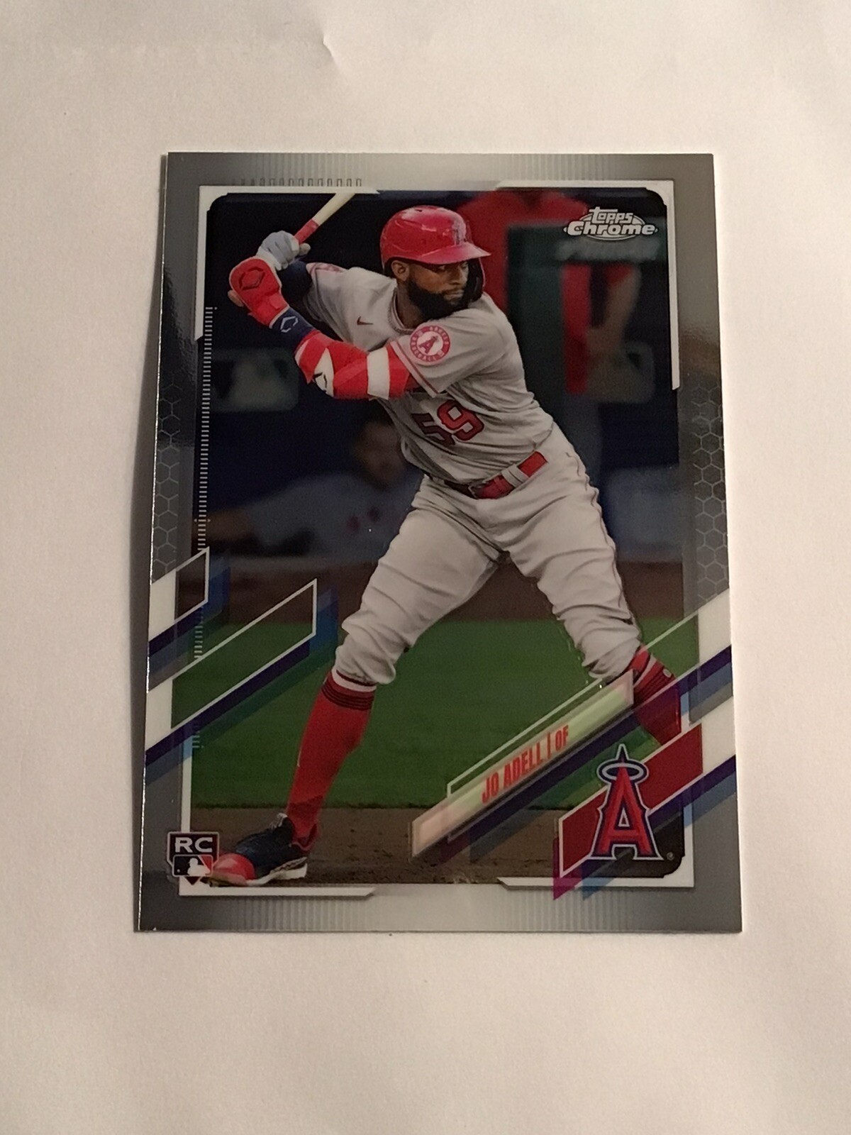 2021 Topps Chrome Jo Adell Rookie Card #142 RC