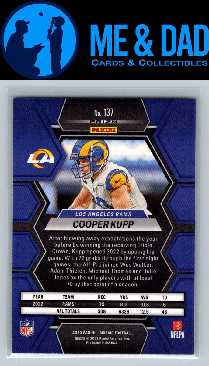 2023 Panini Mosaic Silver #137 Cooper Kupp | eBay
