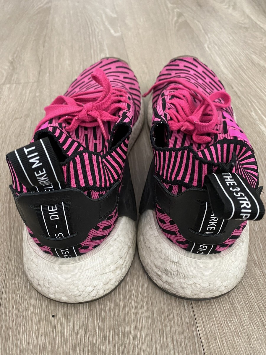 Size 11 - adidas NMD R2 Primeknit Japan Shock Pink 2017  display picture 1