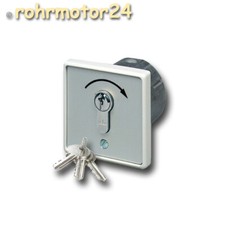 Schlüsseltaster Schlüsselschalter UP Unterputz geba MR 1-1T Tor Antrieb Motor