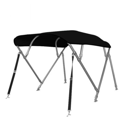 4 Stangen Edelstahl Bimini Top Deluxe 155-169cm Breite