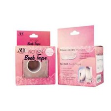 Boob Tape and Nipple Covers 2X Reusable Combo Black/Beige