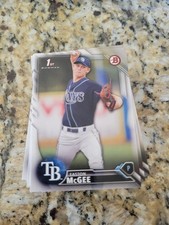 Easton Mcgee 50 Ct Lot Baseball Card Lot Tampa Rays Bowman Topps