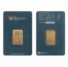 10g gold bullion bar Perth Mint Sealed And Certified! 4048.93 per troy oz
