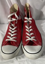 Size 13 Men  s - Converse Chuck Taylor All Star High Red