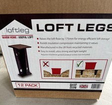 Loftlegs, loft insulation spacer, raised storage boarding, stilt, loftleg, leg