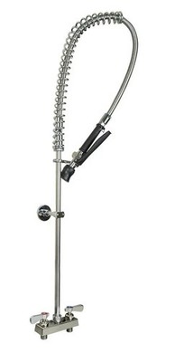 BK Resources EVO-4DMPR Evolution 4'' OC Deck Mount Pre-Rinse Assembly