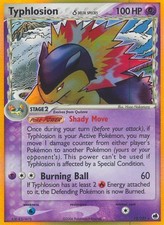 Pokemon Typhlosion δ (12/103) Dragon Frontiers MP HOLO