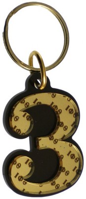 Iota Phi Theta Line #3 Key Chain [Brown - 2.25''T]