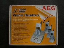 AEG D7000 Voice Quattro Telefonsystem