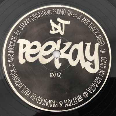 DJ Peekay   One Track Mind / Come My Selecta (12 , Promo) Boogie Times Records  