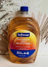 Softsoap ~ Juicy Peach Hand Soap Refill 50 fl oz  0.60 per fl oz