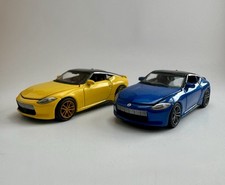      Auto World Import Legends Release 2023 Nissan Z in Blue and Yellow