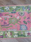 Bohemian Oushak Turkish Rug ,Oushak Turkish Hand Made Contemporary Rug, 2x6 Ft — photo 7