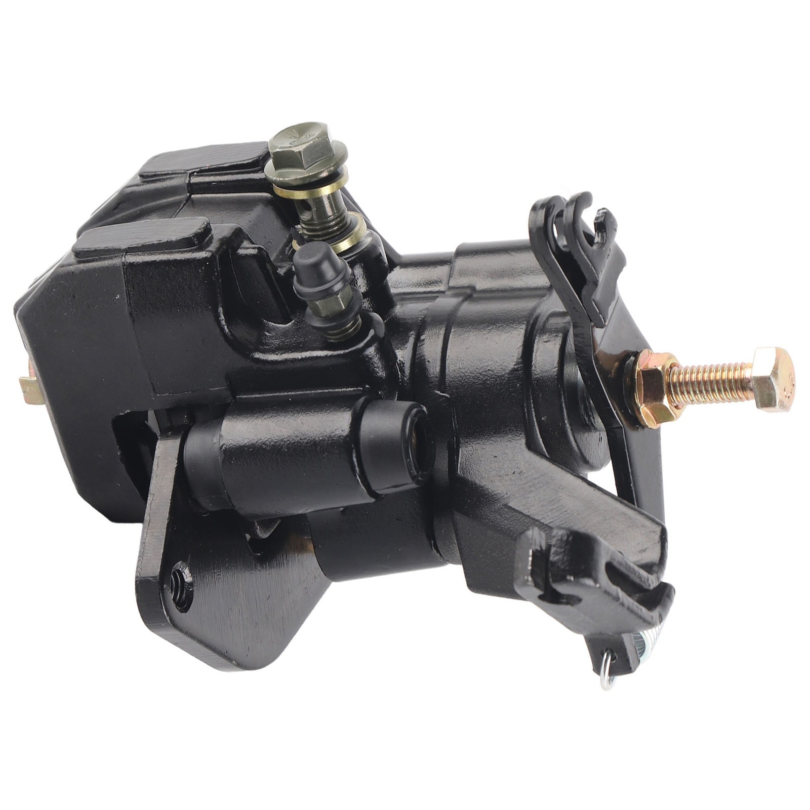 .Rear Brake Caliper With Braking Pad Steel Alloy For 110cc 125cc 150cc 200cc