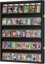 40 Large Baseball Card Display Case Graded Sports Card Display Frame Trading