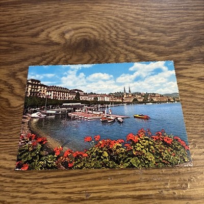 Lucerne Switzerland , View of the Waterfront Postcard