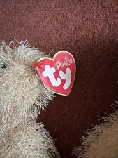 TY Punkies X4 - Frizzy Rainbow Zig Zag Frog 2002 Retired Beanies