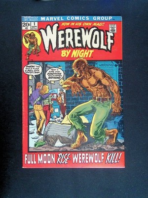 1972 Werewolf by Night 1 1st appearance Marvel