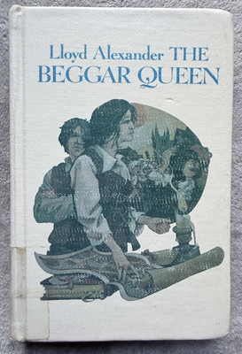 The Beggar Queen Lloyd Alexander 1984 1st Ed HC Ex Library Good Fantasy Westmark
