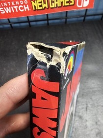 Jaws (Nintendo NES, 1987) Complete In Box!! Check Pics