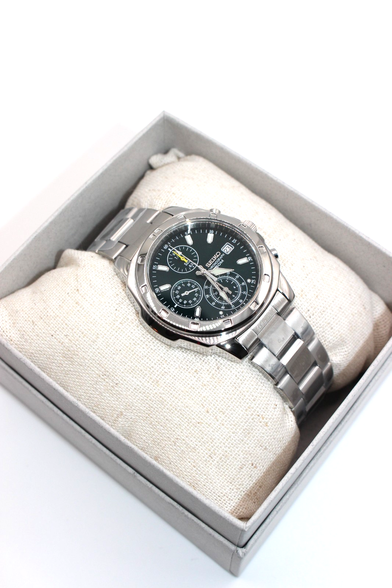 SEIKO SND411 P1 Watch Chronograph Overseas Reimported Models
