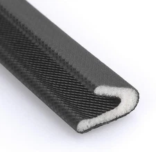 Weather Stripping for Door/Windows X 18 Feet Long, V Shape 26FEET, Black 