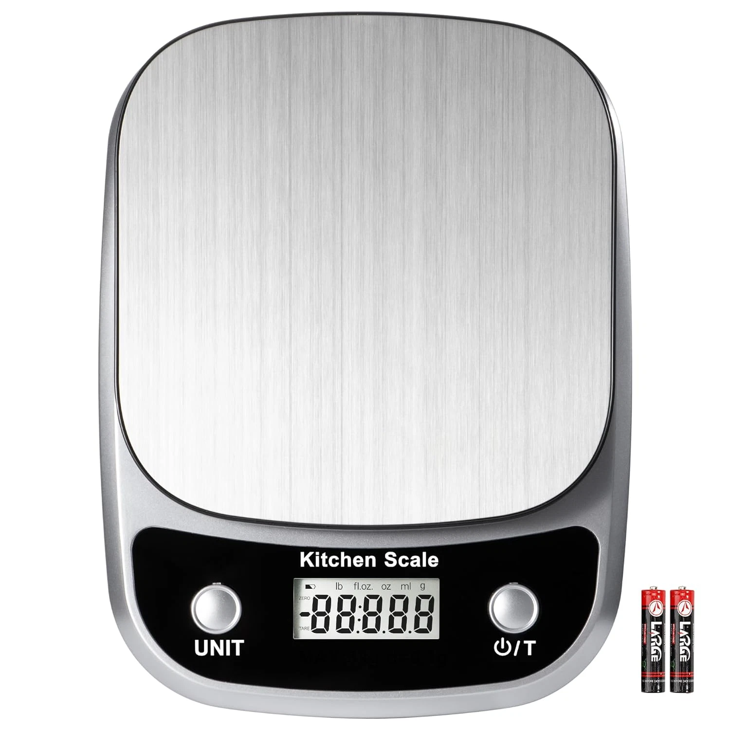 Bascula Digital Cocina 10kg 1g Precision Acero Inox LCD Para Dieta Cocina Baking