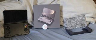 AYN Thor Pro Batch 2 Black 256GB with Rainbow Buttons 1TB SD Card Extras